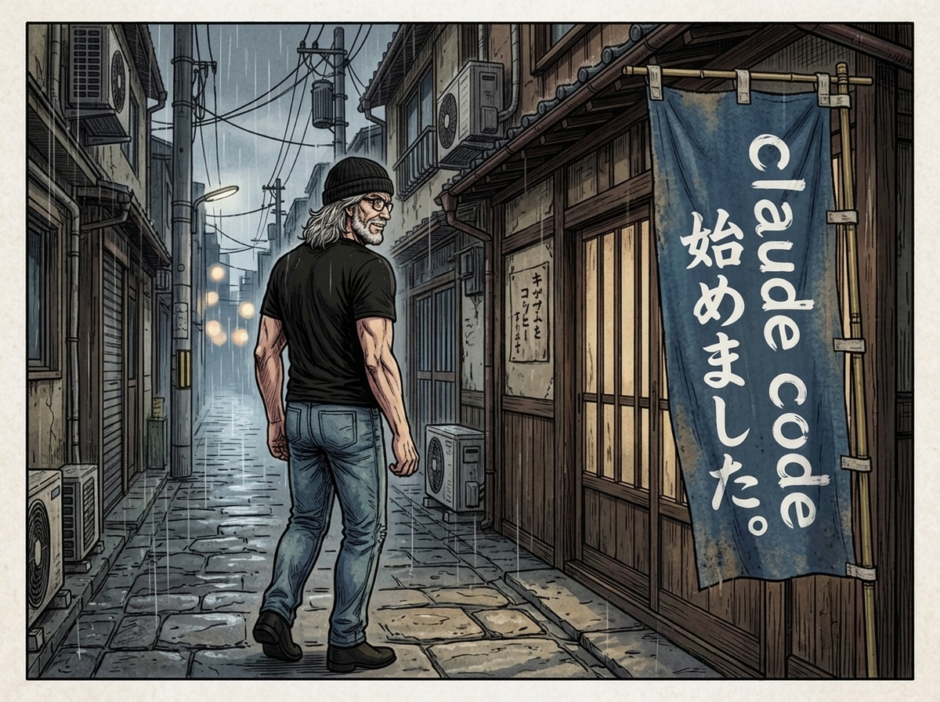 ClaudCodeはじめました